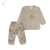 Pijama Bebe Invierno Algodon 100% Conjunto Estampado - comprar online