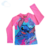 Malla Remera Infantil Stitch Disney Protección Solar UV Manga Larga en internet