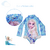 Malla Enteriza Frozen Elsa Traje De Baño Infantil Premiun Disney - comprar online