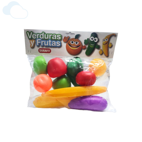 Comida De Juguete Frutas Y Verdura Plástica Supermercado