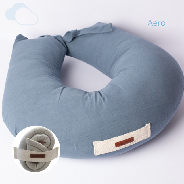 Almohadon Amamantar Lactancia Premium Media Luna Dona Lavable Appalala