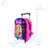 Imagen de Mochila Carrito Escolar Barbie Hello World Infantil 12 pulgadas Wabro