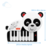 Piano Musical Bebé Panda Mini Piano Fisher Price - comprar online