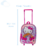 Mochila Carrito Escolar Hello Kitty 12 Pulgadas Infantil Arcoiris Wabro - tienda online