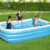 Pileta Inflable Rectangular Azul Familiar Bestway 305x183x56 - comprar online