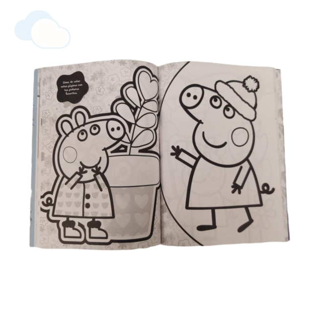 Libro Para Colorear Peppa Pig