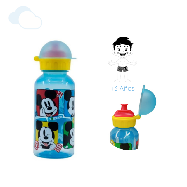 Botella Infantil con Glitter 370 Ml - MICKEY — Universo Binario