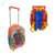 Mochila Carrito Dino Ranch Jon Blitz Escolar Infantil 12 Pulgadas Wabro