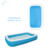 Pileta Inflable Rectangular Azul Familiar Bestway 305x183x56 - tienda online