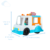 Blippi Figura Vehículo Camión De Helado Con Muñeco - Tienda Online de La Pañalera | panalesonline.com.ar