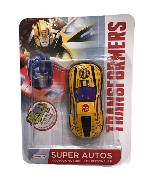 Super Autitos Transformers Optimus Prime Y Bumblebee HTS09428