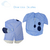 Disfraz Infantil Bluey Con Capucha Tapimovil - Tienda Online de La Pañalera | panalesonline.com.ar