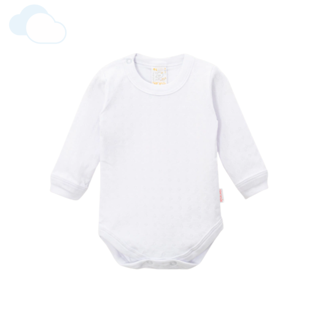 Body Bebe Prematuro Manga Larga Termico 100 Algodon