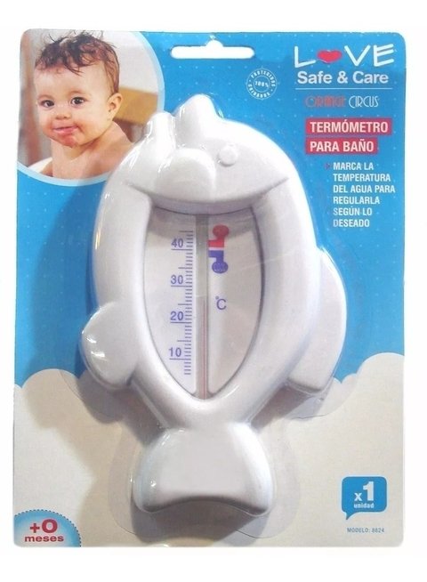 Termómetro de baño para bebé, lindo termómetro de agua para bebé, con forma  de oso, pantalla de seguridad, termómetro de agua, termómetro digital de