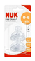 Tetina de Silicona x2 First Choice Plus 0-6 M NUK - comprar online