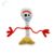 Peluche Toy Story Forky Muñeco Personaje 25cm Phi Phi Toys