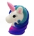 Squishy Apretable Cabeza De Unicornio Multicolor - comprar online