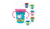 Vaso Wonder 360º Con Manijas Y Relieve 240ml 6+m Antiderrame Nuby