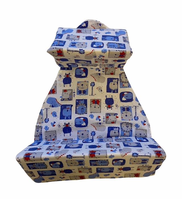 Almohada Pediatrica Para Bebe Doble Funcion Protector de Sueno Dispita
