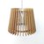 lampara colgante diseño madera 