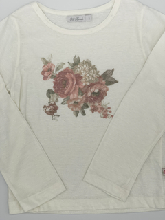 4541010 REMERA BOUQUET ESTAMPADA - comprar online