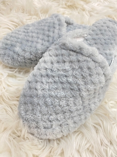 Pantuflas de Piel Gris - Todo Sobre Mi | Online Store