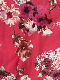 Pijama Amber Coral Flores Fucsia -2DA SELECCIÓN- - comprar online