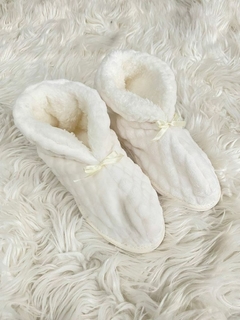 Pantuflas Botitas de piel Natural