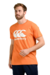 REMERA CANTERBURY LOGO TEE NARANJA - Fly-Half Rugby Store