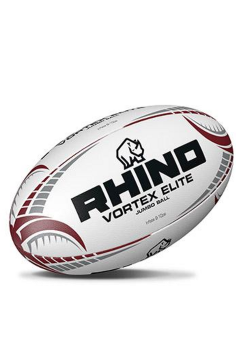 PELOTA RUGBY RHINO VORTEX ELITE N° 5 BORDO