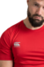 REMERA CANTERBURY CORE VAPODRI ROJA IMPORTADA - Fly-Half Rugby Store