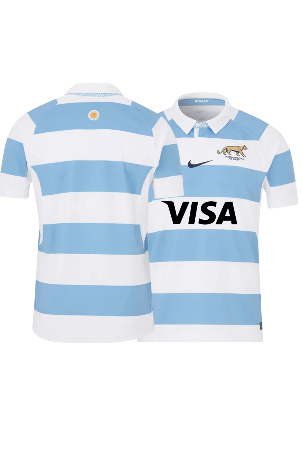 CAMISETA DE RUGBY NIKE LOS PUMAS NINOS TITULAR 2023 OFICIAL