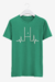 REMERA PICTON PULSE LATIDO CORAZON VERDE