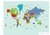 mapamundi colores en internet