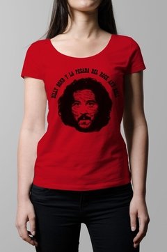 Remera Billy Bond roja mujer