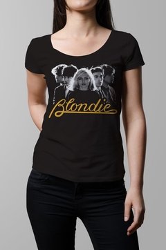 Remera Blondie negro mujer