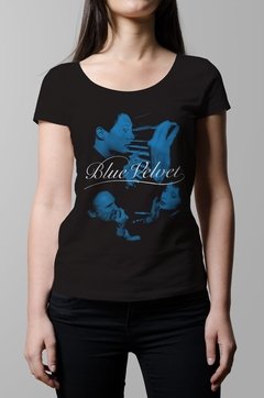 Remera blue velvet pelicula mujer