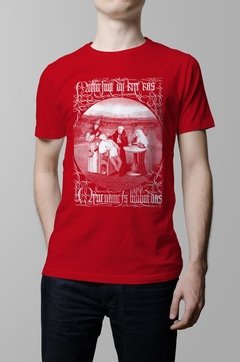 Remera El Bosco la piedra de la locura roja hombre