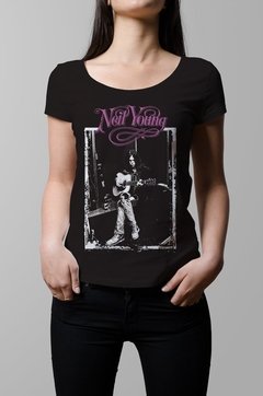 Remera Neil Young mujer