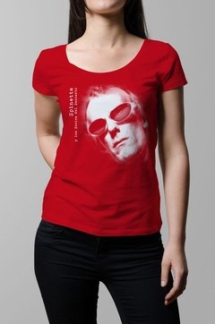 Remera Spinetta rojo mujer