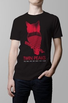 Remera Twin Peaks hombre