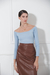 FALDA GRETA CHOCOLATE - comprar online