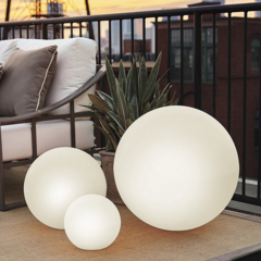 Esfera Lámpara Led 40cm Inalámbrica ALQUILER Deco - comprar online
