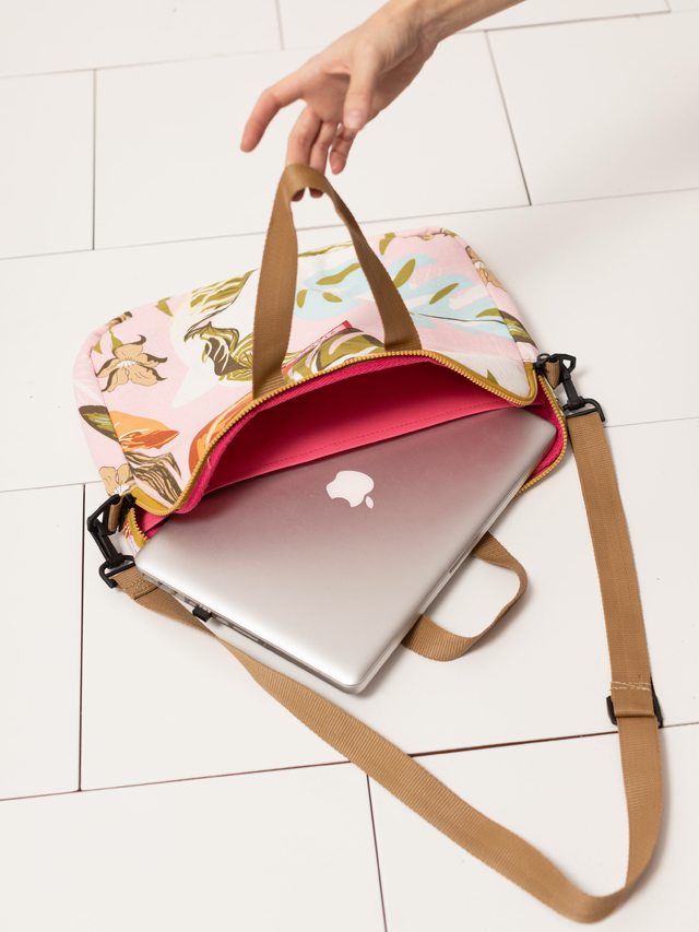 Maletin porta notebook playa rosa - Comprar en Viache
