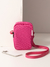 Imagen de Bandolera porta celular fucsia