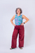 Pantalón Wide-Leg Renata Corderoy Verde Petroleo (copia) on internet