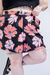 Short Mina Bloom Black - comprar online