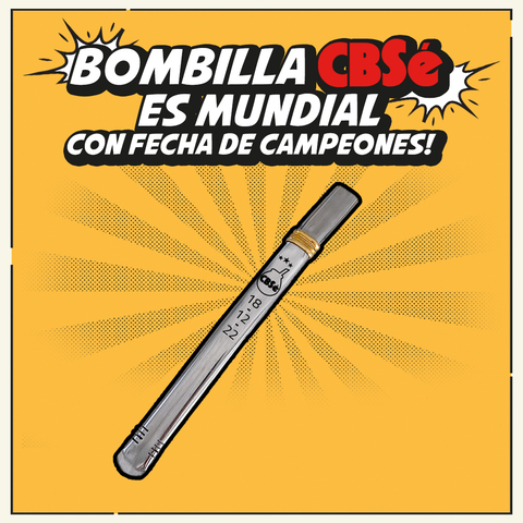 Bombilla CBSé Mundial con Fecha