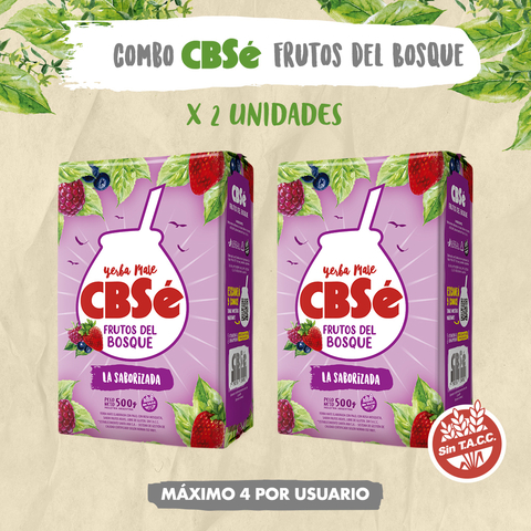 CBSé Frutos del Bosque x 2 unidades