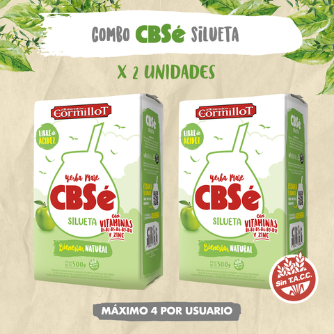 CBSé Silueta x 2 unidades